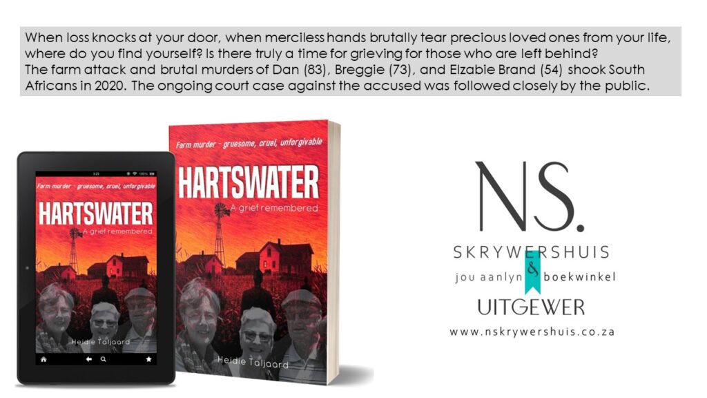 HARTSWATER - a grief remembered - Heidie Taljaard
