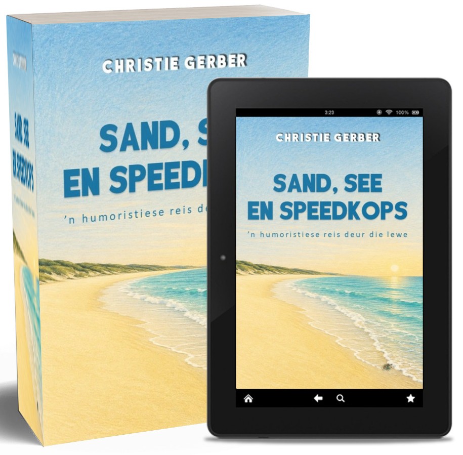 SAND, SEE EN SPEEDKOPS - Christie Gerber